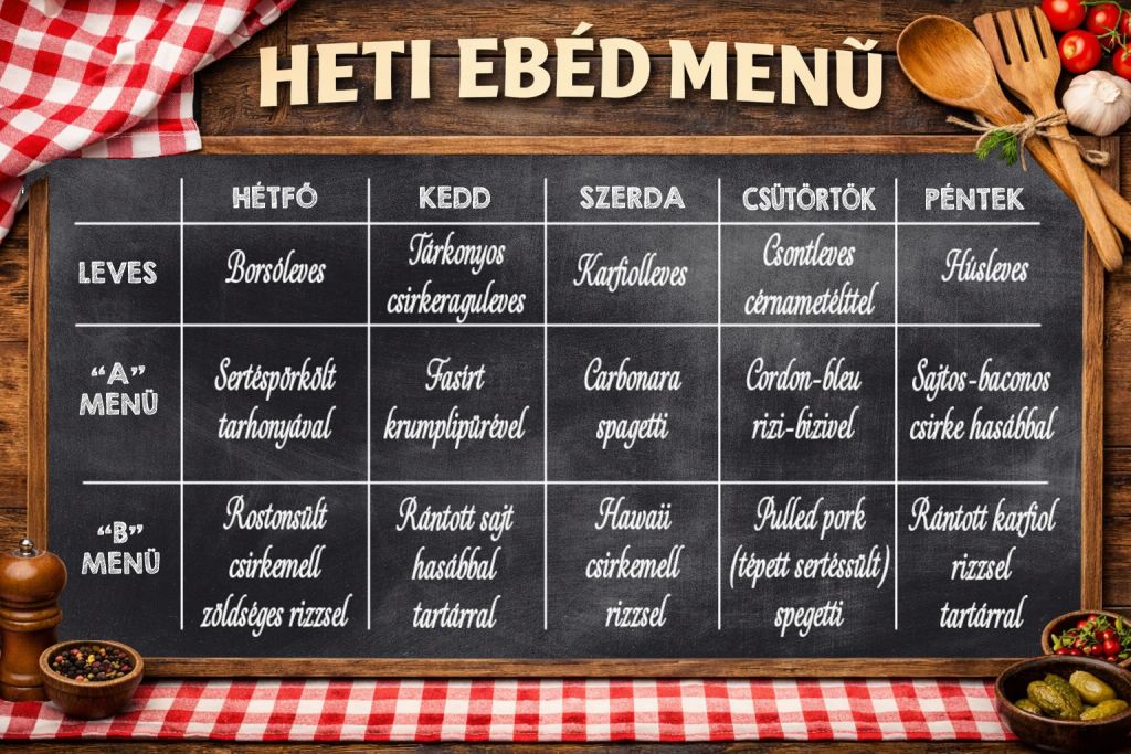 Heti menü A