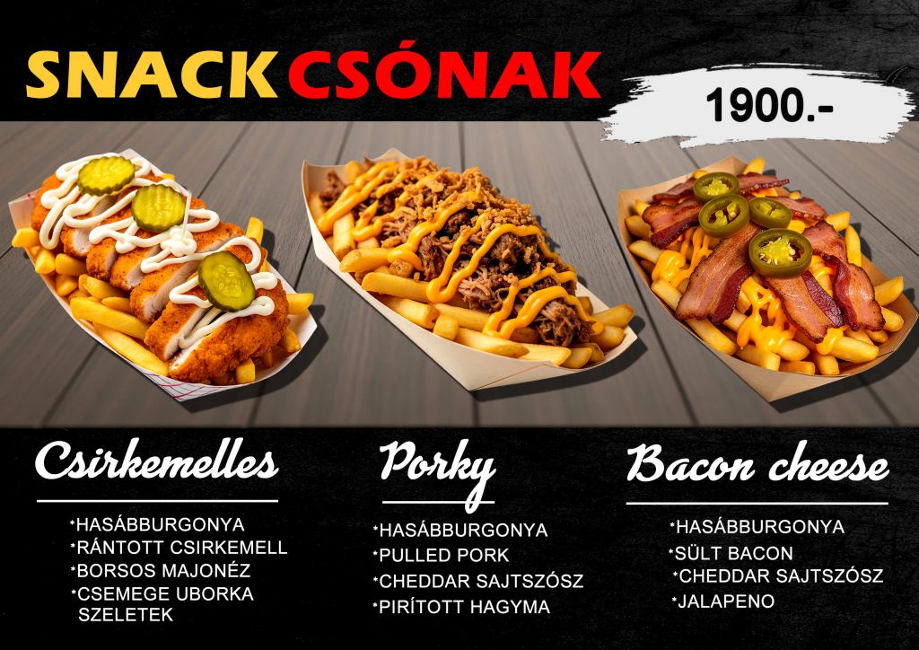 Snack csónak