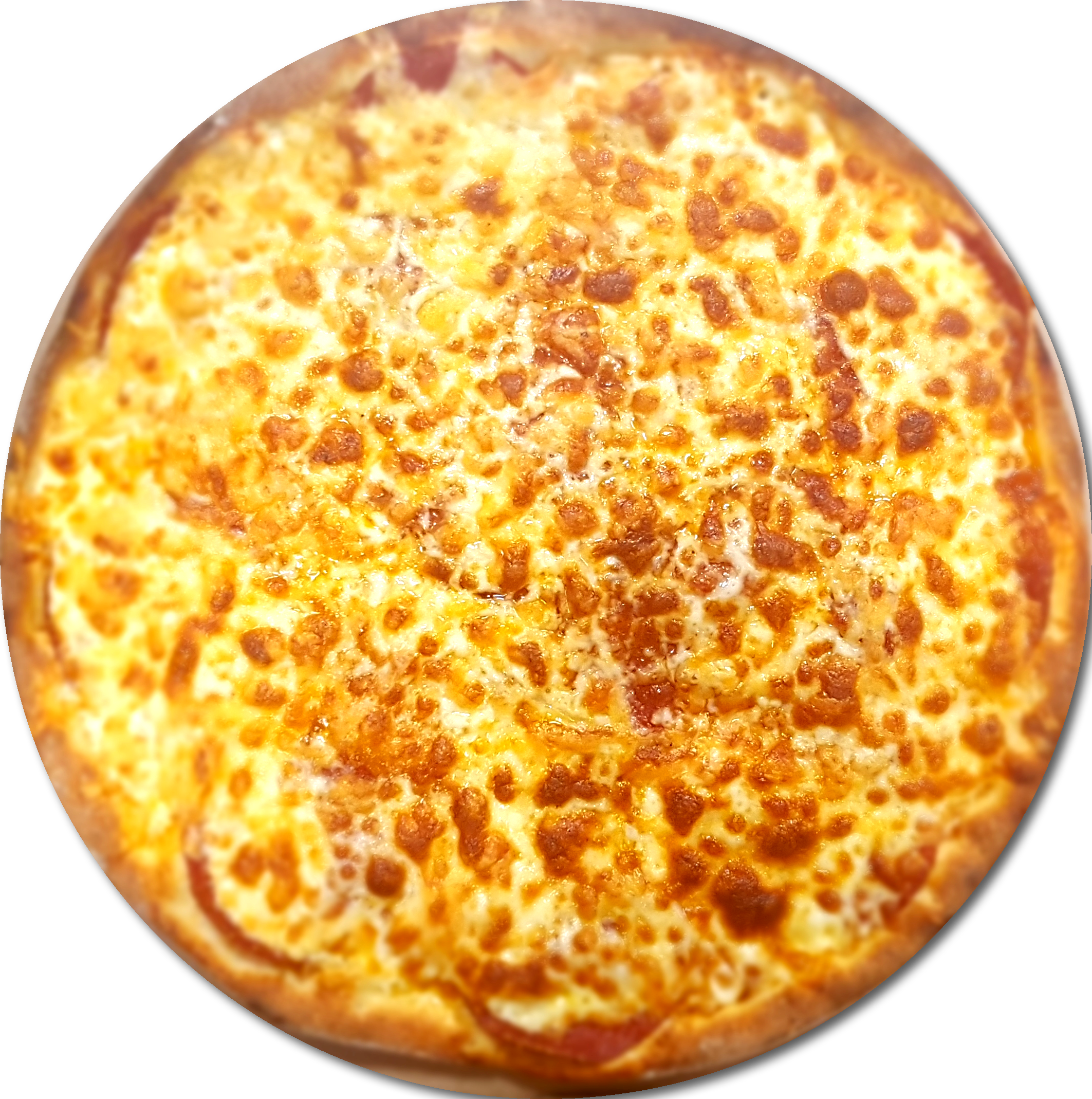 Szalámis pizza 28 cm